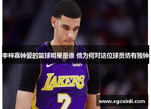 李梓嘉钟爱的篮球明星是谁 他为何对这位球员情有独钟